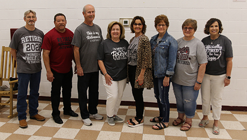 SPS HAS EIGHT TEACHERS RETIRE