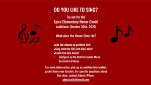 SPIRO ELEMENTARY HONOR CHOIR