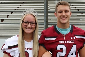 SPIRO FOOTBALL HOMECOMING COURT2020